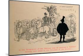 In the foreground of the Tableau may be observed a Patrician-John Leech-Mounted Giclee Print