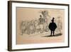 In the foreground of the Tableau may be observed a Patrician-John Leech-Framed Giclee Print