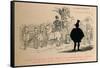 In the foreground of the Tableau may be observed a Patrician-John Leech-Framed Stretched Canvas