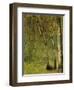 In the Forest at Pontaubert-Georges Seurat-Framed Premium Giclee Print