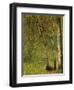 In the Forest at Pontaubert-Georges Seurat-Framed Premium Giclee Print