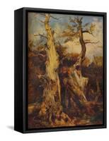 'In the Forest', c19th century-James Ward-Framed Stretched Canvas