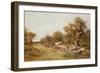 In the Forest of Dean (Oil)-David Bates-Framed Giclee Print