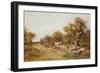 In the Forest of Dean (Oil)-David Bates-Framed Giclee Print