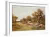 In the Forest of Dean (Oil)-David Bates-Framed Giclee Print