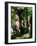 In the Forest of Fontainebleau-Pierre-Auguste Renoir-Framed Giclee Print