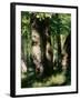 In the Forest of Fontainebleau-Pierre-Auguste Renoir-Framed Giclee Print