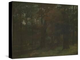 In the Forest-Gustave Courbet-Stretched Canvas