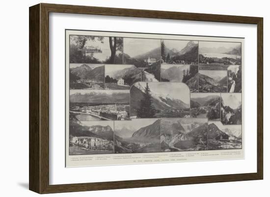 In the French Alps, Savoy and Dauphiny-null-Framed Giclee Print