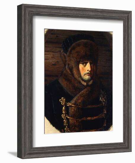 In the Frost, Napoleon in Winter Dress, 1899-1900-Vasili Vasilievich Vereshchagin-Framed Giclee Print