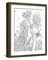 In the Garden 10-Megan Duncanson-Framed Giclee Print