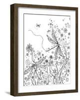 In the Garden 12-Megan Duncanson-Framed Giclee Print