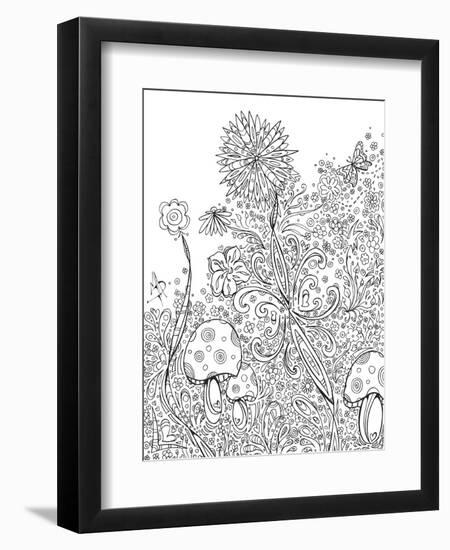 In the Garden 13-Megan Duncanson-Framed Giclee Print