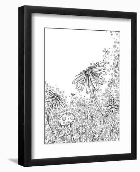 In the Garden 15-Megan Duncanson-Framed Giclee Print