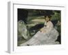 In the Garden, 1870-Edouard Manet-Framed Giclee Print