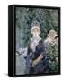 In the Garden, 1883-Berthe Morisot-Framed Stretched Canvas