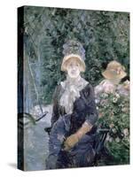 In the Garden, 1883-Berthe Morisot-Stretched Canvas