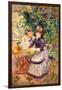 In the Garden, 1885-Pierre-Auguste Renoir-Framed Giclee Print