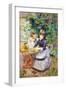 In the Garden, 1885-Pierre-Auguste Renoir-Framed Giclee Print