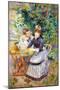 In the Garden, 1885-Pierre-Auguste Renoir-Mounted Giclee Print