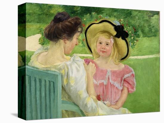 In the Garden, 1903/04-Mary Cassatt-Stretched Canvas