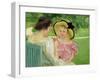 In the Garden, 1903/04-Mary Cassatt-Framed Giclee Print