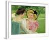 In the Garden, 1903/04-Mary Cassatt-Framed Giclee Print