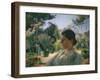 In the Garden, 1904-Henri Martin-Framed Giclee Print