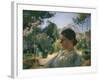 In the Garden, 1904-Henri Martin-Framed Giclee Print