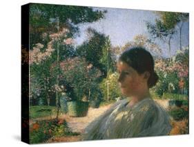 In the Garden, 1904-Henri Martin-Stretched Canvas