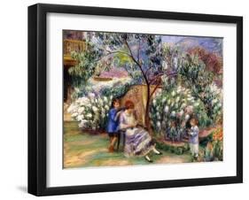 In the Garden, 1917-William James Glackens-Framed Giclee Print