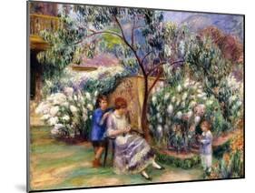 In the Garden, 1917-William James Glackens-Mounted Giclee Print