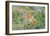 In the Garden at Roche-Plate, 1894-Berthe Morisot-Framed Giclee Print