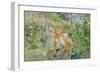 In the Garden at Roche-Plate, 1894-Berthe Morisot-Framed Giclee Print