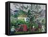 In the Garden by Nikolai Astrup-Nikolai Astrup-Framed Stretched Canvas