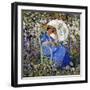 In the Garden, C.1910-11-Frederick Carl Frieseke-Framed Premium Giclee Print