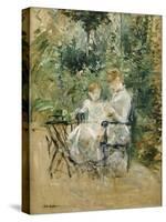 In the Garden; Dans Le Jardin, C.1885-Berthe Morisot-Stretched Canvas