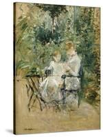 In the Garden; Dans Le Jardin, C.1885-Berthe Morisot-Stretched Canvas