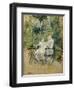 In the Garden; Dans Le Jardin, C.1885-Berthe Morisot-Framed Premium Giclee Print