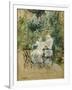 In the Garden; Dans Le Jardin, C.1885-Berthe Morisot-Framed Premium Giclee Print