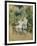 In the Garden; Dans Le Jardin, C.1885-Berthe Morisot-Framed Premium Giclee Print