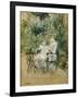 In the Garden; Dans Le Jardin, C.1885-Berthe Morisot-Framed Giclee Print