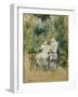 In the Garden; Dans Le Jardin, C.1885-Berthe Morisot-Framed Giclee Print