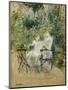 In the Garden; Dans Le Jardin, C.1885-Berthe Morisot-Mounted Giclee Print