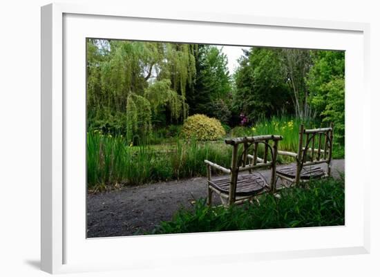 In the Garden I-Brian Moore-Framed Photographic Print