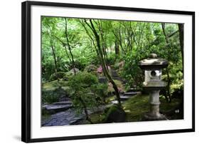 In the Garden II-Brian Moore-Framed Premium Photographic Print