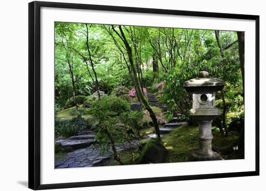 In the Garden II-Brian Moore-Framed Photographic Print