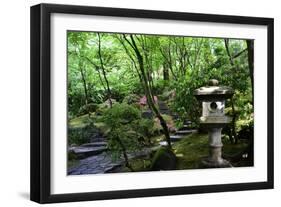 In the Garden II-Brian Moore-Framed Photographic Print