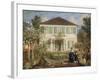 In the Garden of a House in the West Indies, 1844-Isaac Mendez Belisario-Framed Giclee Print