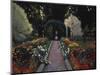 In the Garden of Aranjuez. 1908-Santiago Rusinol y Prats-Mounted Giclee Print